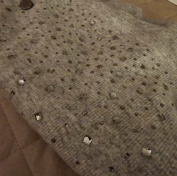 Alessia Massimo Crystal Embellished scarf - Picture 2 of 6